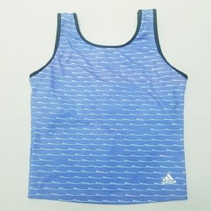 Adidas Blue Workout Tank Size S